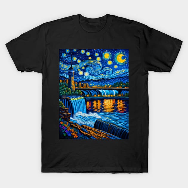 Niagara Falls T-Shirt by FUN GOGH